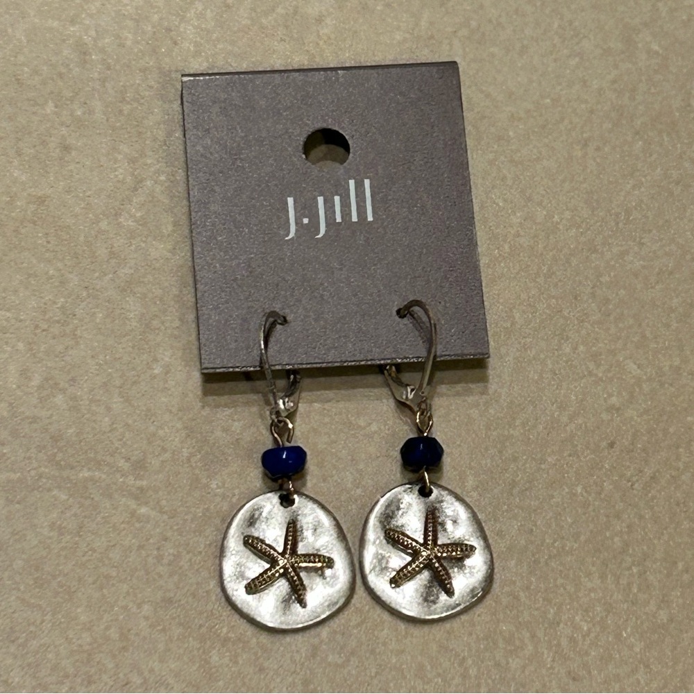 NWT J. Jill Starfish Earrings